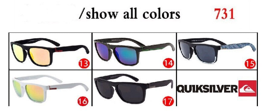 QUISVIKER Brand New Polarized Glasses Men Women Fishing Glasses Sun Goggles Camping Hiking Driving Eyewear Sport Sunglasses（C13-C17）