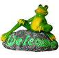 Outdoor frog resin garden ornaments