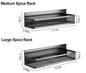 New Magnetic Shelf Moveable Magnetic Fridge Organizer  Rack Seasoning Organizer Spice Rack for Refrigerator