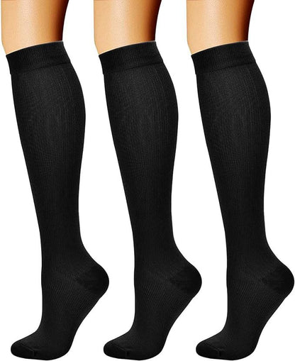 Sports pressure socks long tube socks calf socks compression socks skipping rope elastic cycling socks