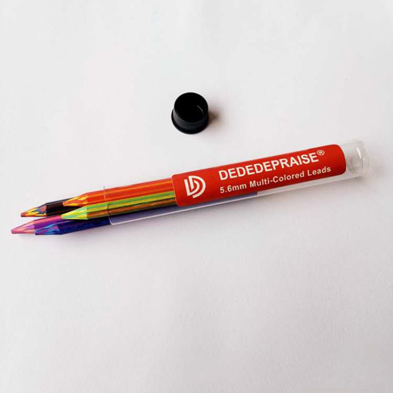 5.6mmX90mm Magic Rainbow Pencil Lead Art Sketch Drawing Color Lead School Office Supplies