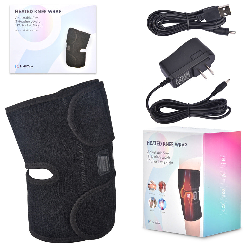 Hailicare Electric Heating Knee Pads Hot Compress Moxibustion Heating Knee Pads Elderly Knee Warmers