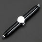 Multi functional rotating luminous flash decompression decompression fingertip rotating metal finger gyroscope ballpoint pen