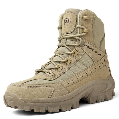 Military boots Russian battlefield boots wear-resistant training boots outdoor hiking and mountaineering shoes