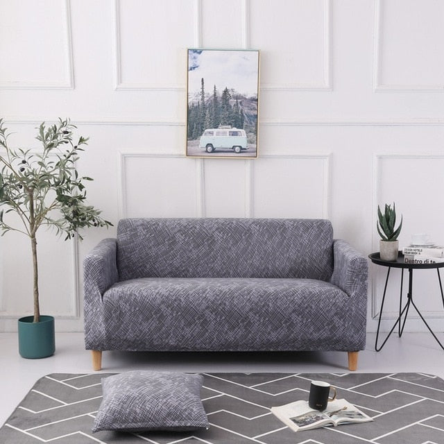 Flower Slipcover Sofa Cover Tightly All-inclusive Wrap single/double/three/four-Seat Sofa Cover Elasticity Sofa Cover 1pc