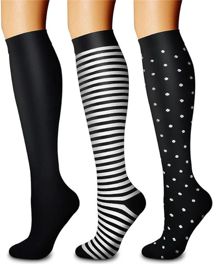 Sports pressure socks long tube socks calf socks compression socks skipping rope elastic cycling socks