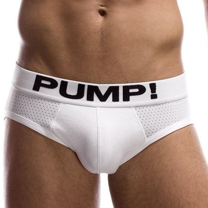 PUMP Men Underwear Briefs Mens Mesh Masculino