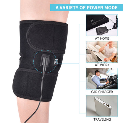 Hailicare Electric Heating Knee Pads Hot Compress Moxibustion Heating Knee Pads Elderly Knee Warmers