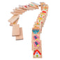 Garden Domino Puzzle Dragon Plate Beech Wood Building Blocks Children's Puzzle Early Education Toys for Boys and Girls