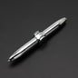 Multi functional rotating luminous flash decompression decompression fingertip rotating metal finger gyroscope ballpoint pen