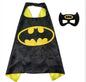 Superhero cape batman super Hero Costume for Children Halloween Party Costumes