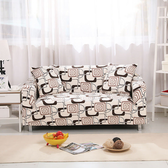 Flower Slipcover Sofa Cover Tightly All-inclusive Wrap single/double/three/four-Seat Sofa Cover Elasticity Sofa Cover 1pc