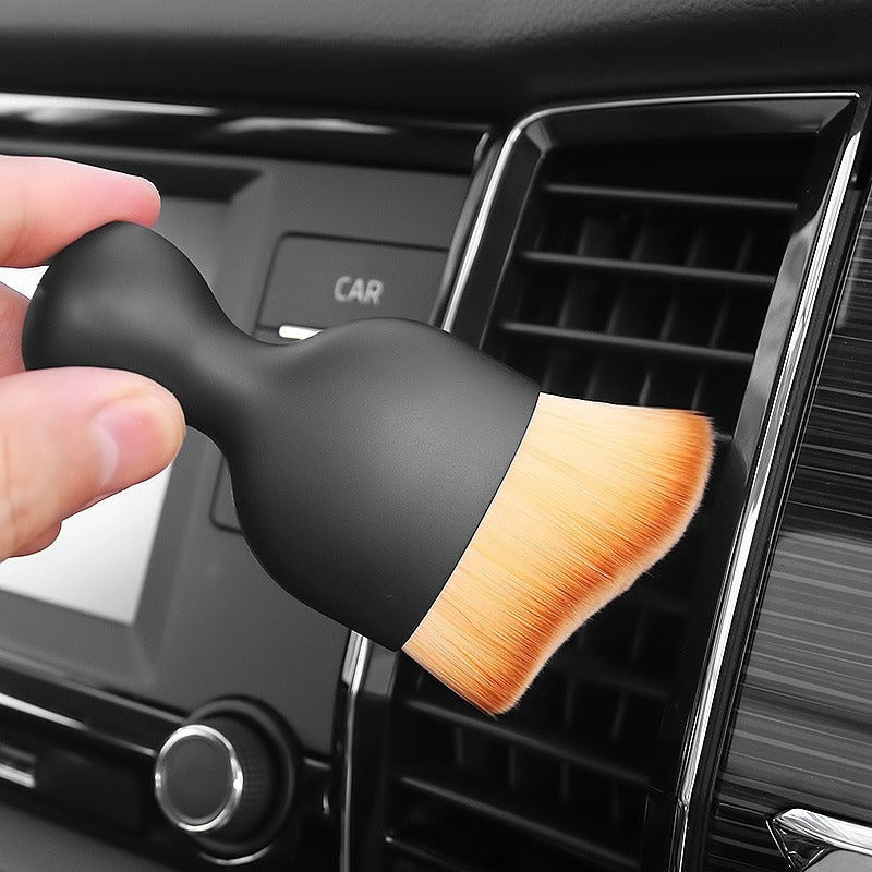 Car gap dust removal brush, air conditioning vent cleaning brush 