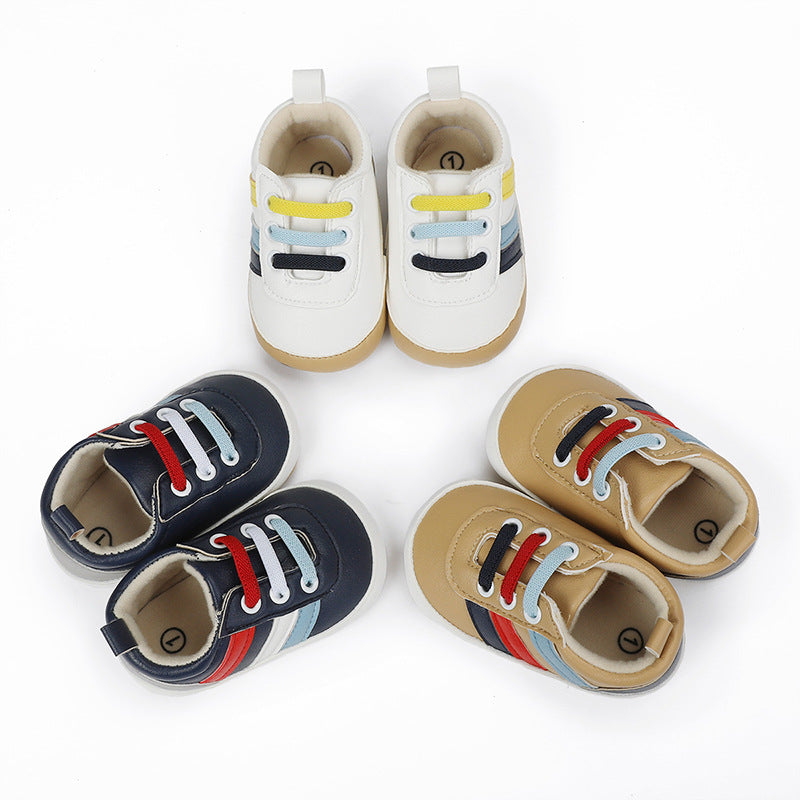 Baby Boy Toddler Shoes Baby Step Shoes Spring And Autumn Anti-Fall Shoes Indoor Baby Shoes