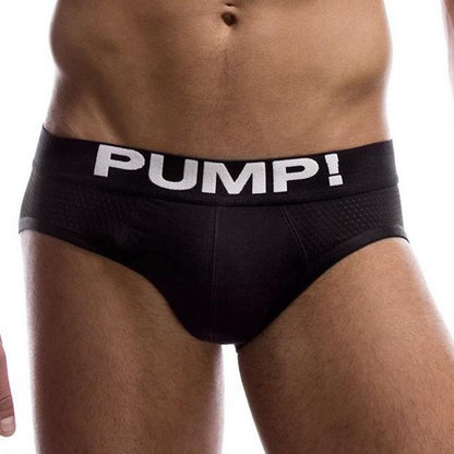 PUMP Men Underwear Briefs Mens Mesh Masculino