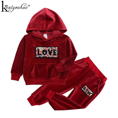 Boys Clothes Sets Toddler Girls Clothes Autumn Kids Clothing Sets Sport Suit Cotton Letter Boys Outfits Suits For Children