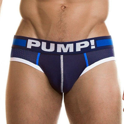 PUMP Men Underwear Briefs Mens Mesh Masculino