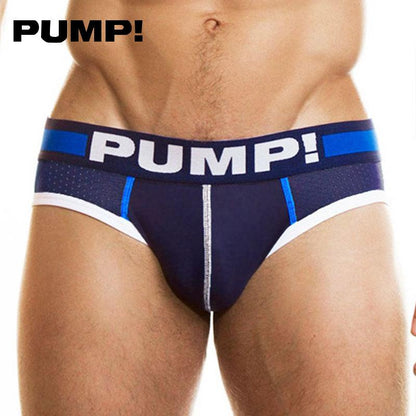 PUMP Men Underwear Briefs Mens Mesh Masculino