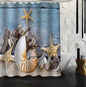 Waterproof Shower Curtain Bathroom Curtain Beach Spa  Shower Curtain