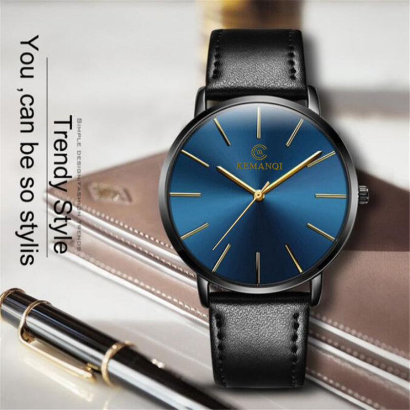 Mens Watches Ultra-thin Wrist Watch Clock Luxury Watch