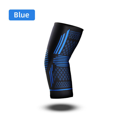 Sports elbow protection with four-way elastic pressure knitted breathable nylon elbow protection