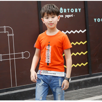 Teenage Boy Clothes Children Clothing Set Cotton Sweatshirt + Pants Two-Piece Casual Sequins Kids Clothes