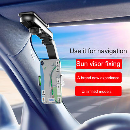 Car phone holder, sun visor, navigation car support bracket