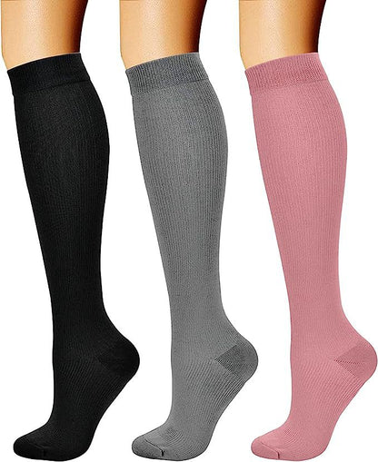 Sports pressure socks long tube socks calf socks compression socks skipping rope elastic cycling socks