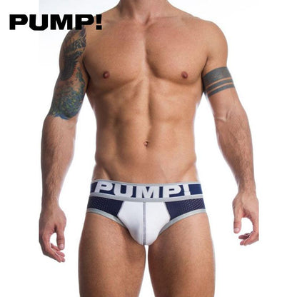 PUMP Men Underwear Briefs Mens Mesh Masculino