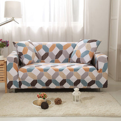 Flower Slipcover Sofa Cover Tightly All-inclusive Wrap single/double/three/four-Seat Sofa Cover Elasticity Sofa Cover 1pc